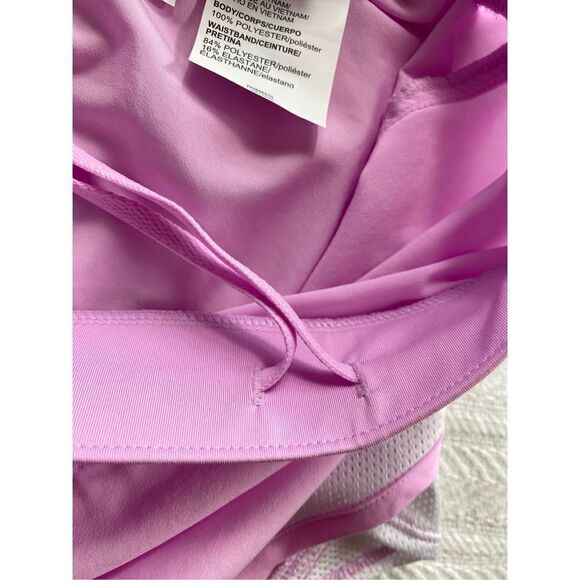 Under Armour GIRL’S YLARGE Pink FlyBy Shorts - Picture 5 of 8